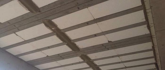 Vigota com Lajotas Cerâmicas e EPS